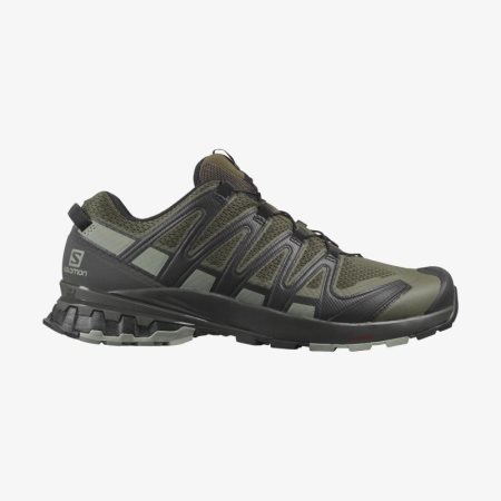 Scarpe Trail Running Salomon XA PRO 3D v8 WIDE Uomo Verde Oliva IT 3-H65